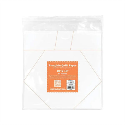 Lori Holt 10’’ Pumpkin Quilt Paper 537397