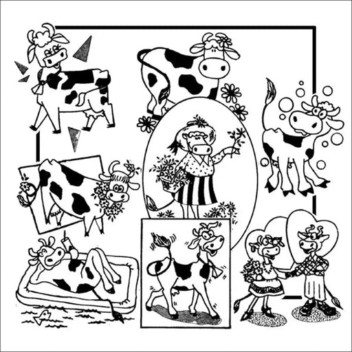 Aunt Martha’s 3892 Happy Hoofers Tea Towels/Kitchen Decor