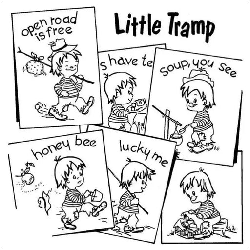 Aunt Martha’s® #3834 Little Tramp Cross-Stitch & Quilts