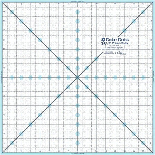 Lori Holt Cute Cuts™ Trim-it™ Ruler 16 1/2’’ x 398535