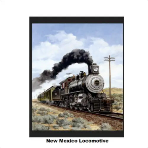 Marshall Dry Goods New Mexico Locomotive Panel 824706