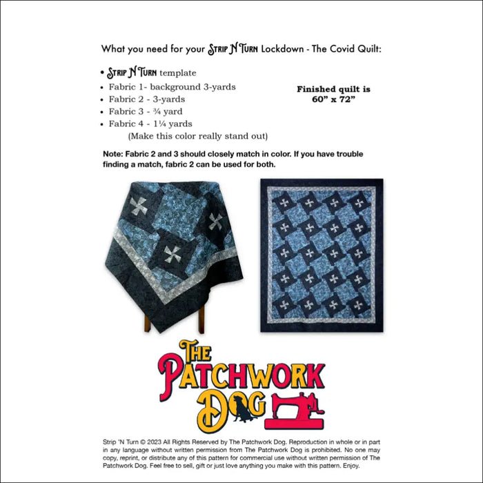 The Patchwork Dog - Lockdown 10035