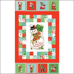 Riley Blake Designs Jingle Bells A Merry Christmas Panel